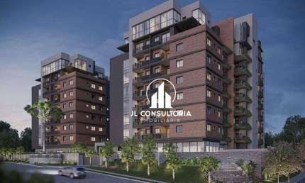 Apartamento com 2 dormitórios à venda, 68 m² por R$ 833.700 - Cabral - Curitiba/PR