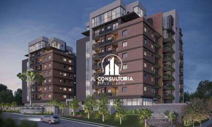 Apartamento com 3 dormitórios à venda, 91 m² por R$ 1.108.200 - Cabral - Curitiba/PR