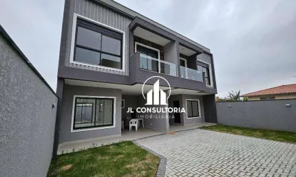 Sobrado com 3 dormitórios à venda, 125 m² por R$ 750.000,00 - Fanny - Curitiba/PR