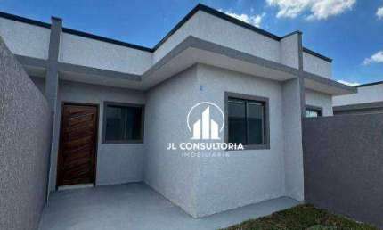 Casa COM QUINTAL com 2 dormitórios à venda, 42 m² por R$ 315.000 - Campo de Santana - Curitiba/PR