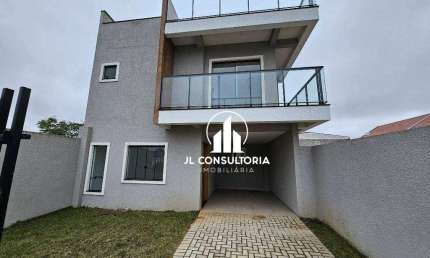 Sobrado com 3 dormitórios à venda, 205 m² por R$ 798.000,00 - Pinheirinho - Curitiba/PR