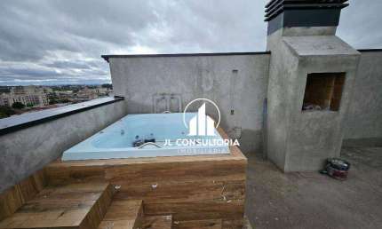 Cobertura com 3 dormitórios à venda, 149 m² por R$ 795.000,00 - Cidade Jardim - São José dos Pinhais/PR