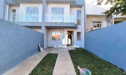 Sobrado com 2 dormitórios à venda, 63 m² por R$ 370.000 - Sítio Cercado - Curitiba/PR