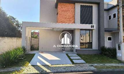 Sobrado com 3 dormitórios à venda, 121 m² por R$ 699.000 - Campo de Santana - Curitiba/PR