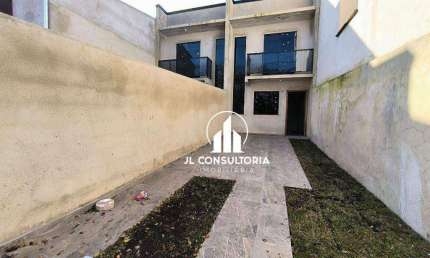 Sobrado com 3 dormitórios à venda, 88 m² por R$ 420.000 - Tatuquara - Curitiba/PR