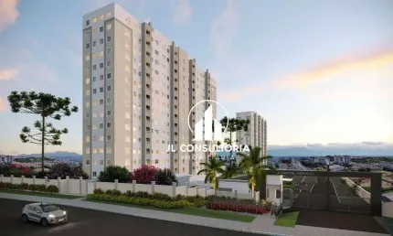 Apartamento com 2 dormitórios à venda, 41 m² por R$ 339.990,00 - Pinheirinho - Curitiba/PR