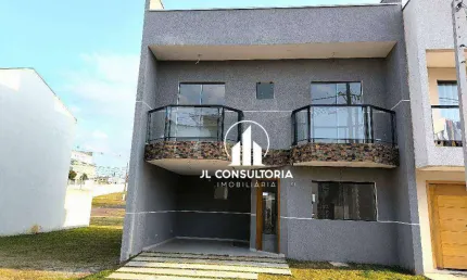 Sobrado com 3 dormitórios à venda, 132 m² por R$ 530.000 - Campo de Santana - Curitiba/PR