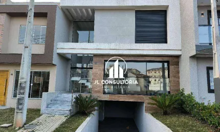 Sobrado com 3 dormitórios à venda, 165 m² por r$ 990.000 - campo de santana - curitiba/pr