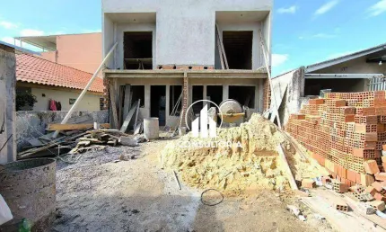 Sobrado com 3 dormitórios à venda, 83 m² por r$ 445.000 - sítio cercado - curitiba/pr