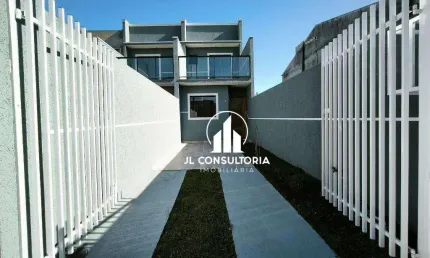 Sobrado com 3 dormitórios à venda, 67 m² por R$ 350.000 - Ganchinho - Curitiba/PR