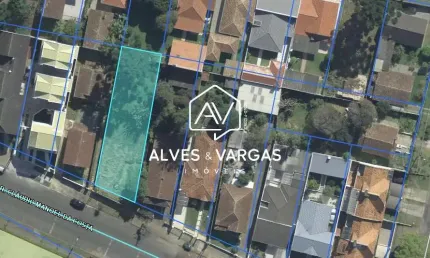 Terreno à venda na Rua Cláudio Manoel da Costa, 684, Bom Retiro, Curitiba, 498 m2 por R$ 900.000