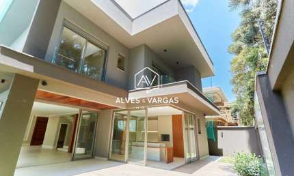 Casa em condomínio fechado com 4 quartos à venda na Avenida Cândido Hartmann, 5148, Santa Felicidade, Curitiba por R$ 4.328.597