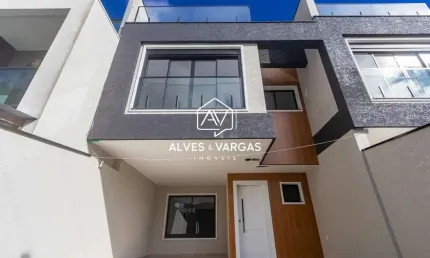 Casa com 3 quartos à venda na rua senador roberto glaser, 264, jardim das américas, curitiba por r$ 989.000