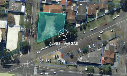 Terreno à venda na Rua Presidente Rodrigo Otávio, 510, Alto da Rua XV, Curitiba, 912 m2 por R$ 1.900.000