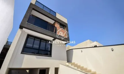 Casa em condomínio fechado com 3 quartos à venda na Professor Lindolfo Rocha, 84, Bacacheri, Curitiba por R$ 998.000