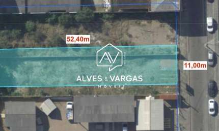 Terreno à venda na Avenida Winston Churchill, 1360, Capão Raso, Curitiba, 576 m2 por R$ 1.600.000