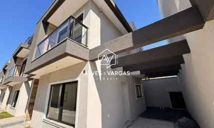 Casa em condomínio fechado com 3 quartos à venda na Rua Doutor Euzébio de Oliveira, 254, Uberaba, Curitiba por R$ 749.000