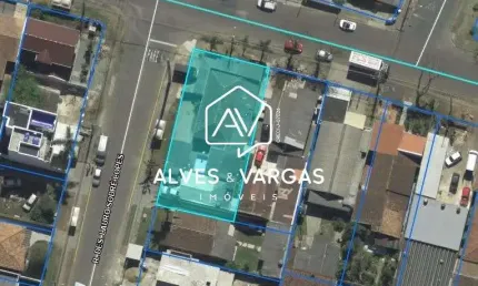 Terreno à venda na rua alberto klemtz, 691, portão, curitiba, 544 m2 por r$ 1.200.000