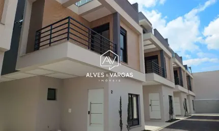 Casa em condomínio fechado com 3 quartos à venda na Rua México, 823, Bacacheri, Curitiba por R$ 1.035.000