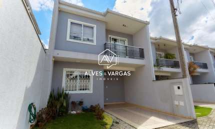 Casa em condomínio fechado com 3 quartos à venda na Rua Salomão Elias Feder, 121, Uberaba, Curitiba por R$ 549.000