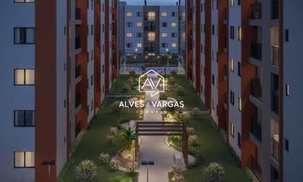Apartamento com 2 quartos à venda na Rua Tibúrcio G. de Oliveira, 304, Atuba, Pinhais por R$ 341.900