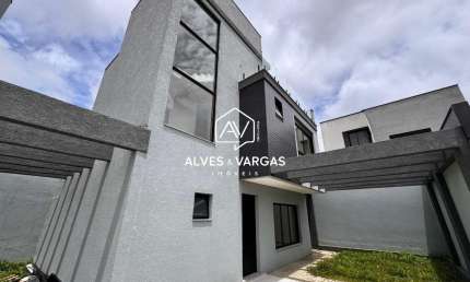 Casa em condomínio fechado com 3 quartos à venda na Rua Tucum, 58, Uberaba, Curitiba por R$ 795.000
