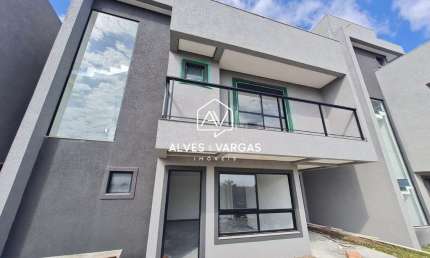 Casa em condomínio fechado com 3 quartos à venda na Rua Antônio Brandalize, 278, Uberaba, Curitiba por R$ 699.000