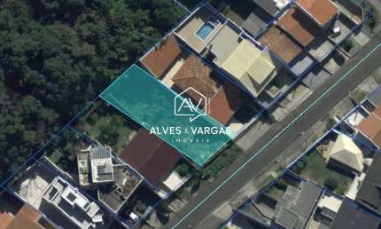 Terreno à venda na Hermogenes de Oliveira, 68, Guabirotuba, Curitiba, 369 m2 por R$ 375.000