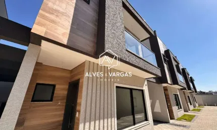 Casa em condomínio fechado com 3 quartos à venda na Rua Doutor Euzébio de Oliveira, 254, Uberaba, Curitiba por R$ 729.900