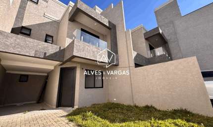 Casa em condomínio fechado com 3 quartos à venda na Rua Alberto Heyn, 254, Uberaba, Curitiba por R$ 590.000
