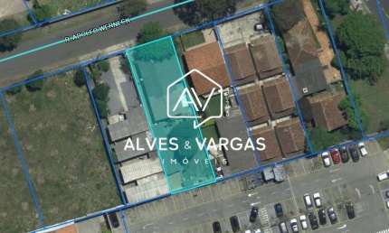Terreno à venda na Rua Adolfo Werneck, 70, Uberaba, Curitiba, 468 m2 por R$ 750.000