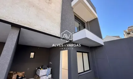 Casa em condomínio fechado com 3 quartos à venda na rua mário bueno sobrinho, 57, uberaba, curitiba por r$ 780.000