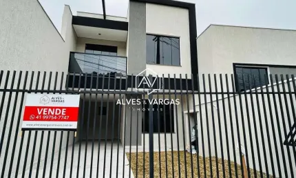 Casa com 3 quartos à venda na professor hostilio de araujo, 566, pilarzinho, curitiba por r$ 520.000