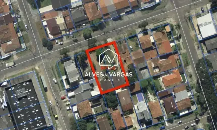 Terreno à venda na Rua Teófilo Otoni, 112, Cajuru, Curitiba, 847 m2 por R$ 1.100.000