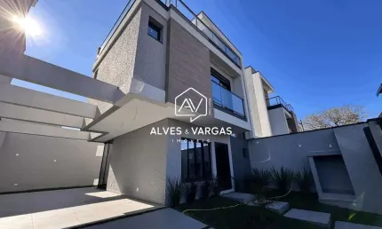 Casa com 3 quartos à venda na rua joaquim augusto de andrade, 349, jardim das américas, curitiba por r$ 1.499.000