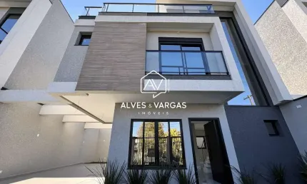 Casa com 3 quartos à venda na rua joaquim augusto de andrade, 349, jardim das américas, curitiba por r$ 1.499.000