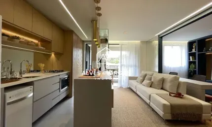 Apartamento com 2 quartos à venda na Rua Nicolau Salomão, 430, Bacacheri, Curitiba por R$ 590.843