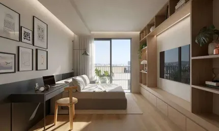 Apartamento com 2 quartos à venda na Avenida Borges de Medeiros, Menino Deus, Porto Alegre