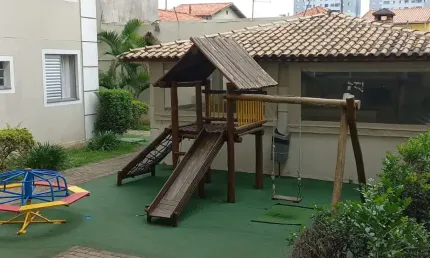 Apto.Mobiliado c/2 dorms,1 vaga.42 m².Quitado.Ac.Financiamento