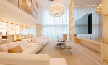 Condomínio One Sixty Cyrela | Apartamento de Alto Padrão à Venda no One Sixty Cyrela by YOO, Vila Olímpia, 4 quartos, sendo 4 suítes, 278m², mobiliado e decorado, projeto Lethicia Panossian, 4 vagas e