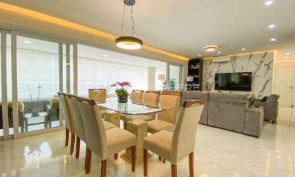 Condomínio Residencial RSVP Rua Doutor José Áureo Bustamante, 310. Apartamento à venda Chácara Santo Antônio, 4 quartos, sendo 4 suítes, mobiliado, varanda gourmet, 250 m², 4 vagas e lazer completo no