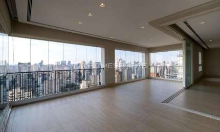 Quartier Auri | Vila Olímpia Rua Gomes de Carvalho, 219. Apartamento à venda com 274m², 4 quartos sendo 3 suítes, andar alto, 5 vagas e lazer no Condomínio Quartier Auri