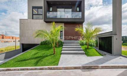 Condomínio São Paulo II, Granja Viana, Cotia - SP. Casa de condomínio nova, 4 suítes, lazer e 5 vagas