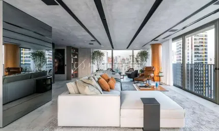 Condomínio agia faria lima rua chipre, 70. apartamento à venda itaim bibi, 3 quartos, sendo 3 suítes, mobília jader almeida, 236 m², varanda gourmet e 4 vagas. arquiplan agia faria lima alto padrão no