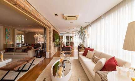 Condomínio Pennsula Moema Avenida Sabia, 133. Apartamento à venda em Moema, 3 quartos, sendo 3 suítes, 367m², mobiliado, reformado Projeto Debora Aguiar e Figa Arquitetura e 5 vagas no Condomínio Edif