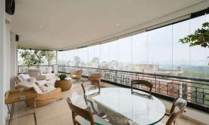 Zabo Condomínio Maison Charlotte Vila Nova Conceição R. Afonso Braz, 251. Cobertura à venda em Vila Nova Conceição, 649 m², 4 suítes, piscina, área gourmet, 8 vagas e lazer