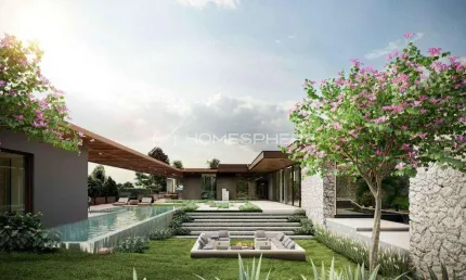 Tamboré 1 Residencial Casa à venda em condomínio, projeto Patrícia Del Gaizo, mobiliada e decorada, 2379m², 5 suítes, área gourmet, sala de cinema, academia, piscina com deck, hidro, praça do fogo e 8