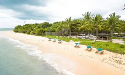 Reserva Trancoso Terreno à venda 3122 m². Lote à  venda Estâncias Reserva Trancoso, 3122 m², ao lado do Hotel Fasano e de frente para praia de Itapororoca.