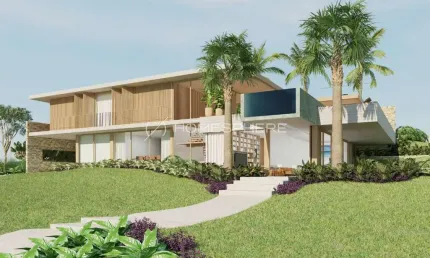 Terras de são josé ii - itu/sp. casa à venda em condomínio terras de são josé 2, assinada por david bastos, 964m², 5 suítes, 4 vagas, piscina, área gourmet e paisagismo por fernando todescan