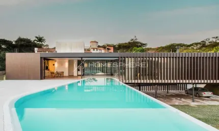 Casa à venda Condomínio Terras de São José I  Itu. Projeto Sérgio Sampaio, 1400m², 5 quartos, sendo 5 suítes, piscina, academia e linda vista em meio ao verde